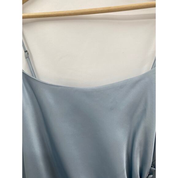 Reformation paisley satin dress mineral - Picture 4 of 8